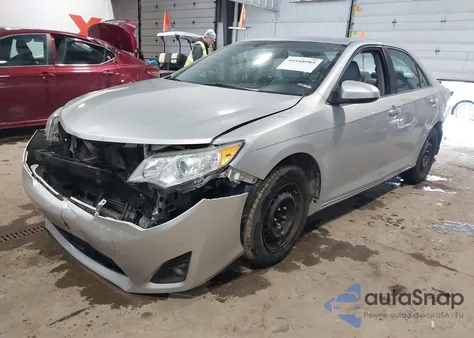 2012 Toyota Camry Le z USA, uszkodzony, nr VIN 4T1BF1FK2CU070050